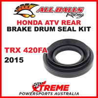 30-7602 HONDA ATV TRX420FA TRX 420FA 2015 REAR BRAKE DRUM SEAL KIT