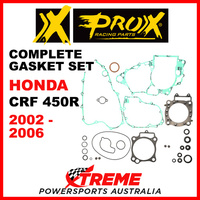 ProX Honda CRF 450R CRF450R 2002-2006 Complete Gasket Set 34.1422