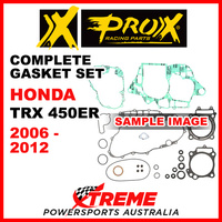 ProX Honda TRX450ER TRX 450ER 2006-2012 Complete Gasket Set 34.1496