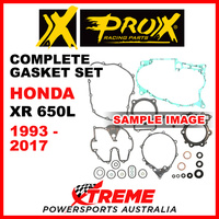 ProX Honda XR650L XR 650L 1993-2017 Complete Gasket Set 34.1693
