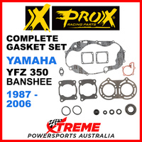 ProX Yamaha YFZ 350 Banshee 1987-2006 Complete Gasket Set 34.2021