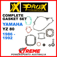 ProX Yamaha YZ80 YZ 80 1986-1992 Complete Gasket Set 34.2106
