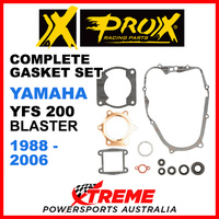 ProX Yamaha YFS 200 Blaster 1988-2006 Complete Gasket Set 34.2280