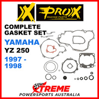 ProX Yamaha YZ250 YZ 250 1997-1998 Complete Gasket Set 34.2317