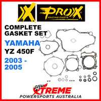 ProX Yamaha YZ450F YZ 450F 2003-2005 Complete Gasket Set 34.2423