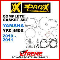 ProX Yamaha YFZ450X YFZ 450X 2010-2011 Complete Gasket Set 34.2439
