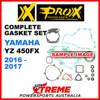 ProX Yamaha YZ450FX YZ 450FX 2016-2017 Complete Gasket Set 34.2444