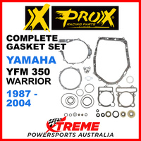 ProX Yamaha YFM 350 Warrior 1987-2004 Complete Gasket Set 34.2487