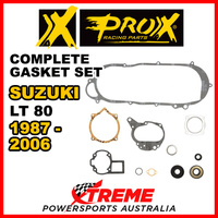 ProX For Suzuki LT80 LT 80 1987-2006 Complete Gasket Set 34.3180