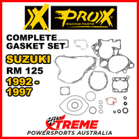 ProX For Suzuki RM125 RM 125 1992-1997 Complete Gasket Set 34.3212