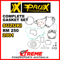 ProX For Suzuki RM250 RM 250 2001 Complete Gasket Set 34.3321