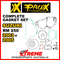 ProX For Suzuki RM250 RM 250 2003-2005 Complete Gasket Set 34.3323