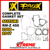 ProX For Suzuki RM-Z450 RM-Z 450 2008-2017 Complete Gasket Set 34.3409