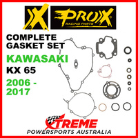 ProX Kawasaki KX65 KX 65 2006-2017 Complete Gasket Set 34.4027