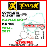 ProX Kawasaki KX100 KX 100 2014-2017 Complete Gasket Set 34.4125