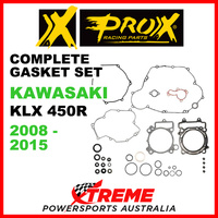 ProX Kawasaki KLX450R KLX 450R 2008-2015 Complete Gasket Set 34.4418
