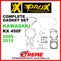 ProX Kawasaki KX450F KX 450F 2009-2015 Complete Gasket Set 34.4419