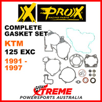 ProX KTM 125EXC 125 EXC 1991-1997 Complete Gasket Set 34.6201