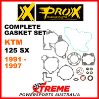 ProX KTM 125SX 125 SX 1991-1997 Complete Gasket Set 34.6201