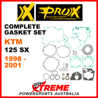 ProX KTM 125SX 125 SX 1998-2001 Complete Gasket Set 34.6218