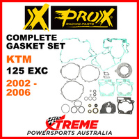 ProX KTM 125EXC 125 EXC 2002-2006 Complete Gasket Set 34.6222
