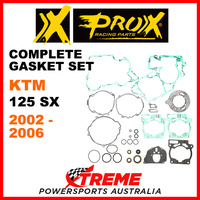 ProX KTM 125SX 125 SX 2002-2006 Complete Gasket Set 34.6222