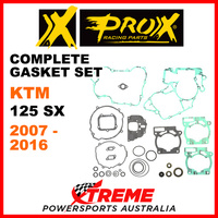 ProX KTM 125SX 125 SX 2007-2015 Complete Gasket Set 34.6227
