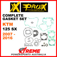 ProX KTM 125SX 125 SX 2007-2015 Complete Gasket Set 34.6227