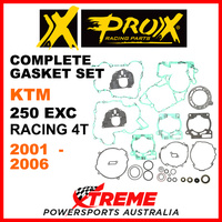 ProX KTM 250EXC 250 EXC Racing 4T 2001-2006 Complete Gasket Set 34.6301