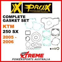 ProX KTM 250EXC 250 EXC 2005-2006 Complete Gasket Set 34.6325
