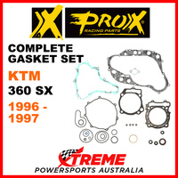 ProX KTM 360SX 360 SX 1996-1997 Complete Gasket Set 34.6346