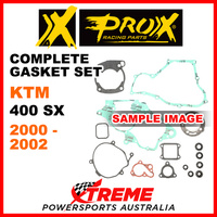 ProX KTM 400SX 400 SX 2000-2002 Complete Gasket Set 34.6420