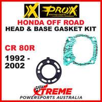 ProX Honda CR80R CR 80R 1992-2002 Head & Base Gasket Kit