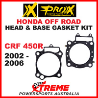 ProX Honda CRF450R CRF 450R 2002-2006 Head & Base Gasket Kit