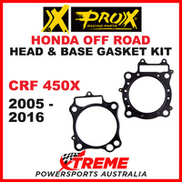 ProX Honda CRF450X CRF 450X 2005-2016 Head & Base Gasket Kit