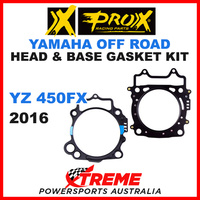 ProX Yamaha YZ450FX YZ 450FX 2016 Head & Base Gasket Kit