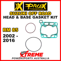 ProX For Suzuki RM85 RM 85 2002-2016 Head & Base Gasket Kit