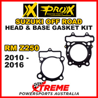 ProX For Suzuki RM-Z250 RMZ 250 2010-2016 Head & Base Gasket Kit