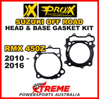 ProX For Suzuki RMX450Z RMX 450Z 2010-2016 Head & Base Gasket Kit