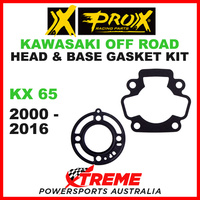 ProX Kawasaki KX65 KX 65 2000-2016 Head & Base Gasket Kit