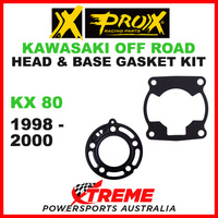 ProX Kawasaki KX80 KX 80 1998-2000 Head & Base Gasket Kit