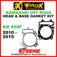 ProX Kawasaki KX450F KX 450F 2010-2015 Head & Base Gasket Kit