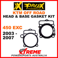 ProX KTM 450EXC 450 EXC 2003-2007 Head & Base Gasket Kit
