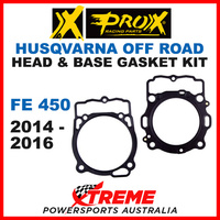 ProX Husqvarna FE450 FE 450 2014-2016 Head & Base Gasket Kit