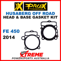 ProX Husaberg FE450 FE 450 2014 Head & Base Gasket Kit