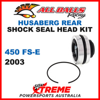 All Balls 37-1119 Husaberg 450FS-E 450FSE 2003 Rear Shock Seal Head Kit