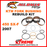 38-6054 KTM 450SX-F 450 SX-F 2007 MX Fork Bushing Rebuild Kit Dirt Bike