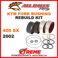 38-6055 KTM 400 SX 400SX 2002 MX Fork Bushing Rebuild Kit Dirt Bike