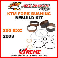 38-6073 KTM 250 EXC 250EXC 2008 MX Fork Bushing Rebuild Kit Dirt Bike