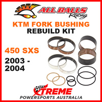 38-6077 KTM 450 SXS 450SXS 2003-2004 MX Fork Bushing Rebuild Kit Dirt Bike
